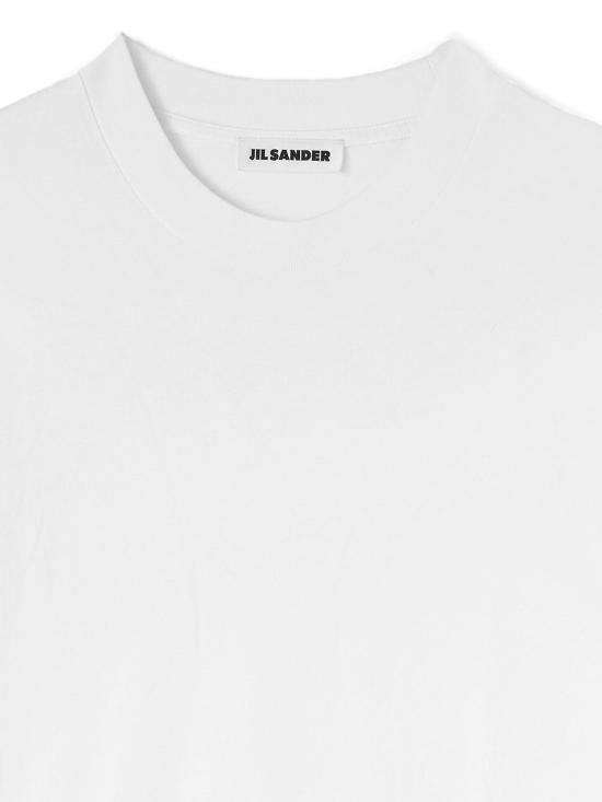 26SS 질샌더 반팔 티셔츠 J21GC0004J45084 100 WHITE - JIL SANDER