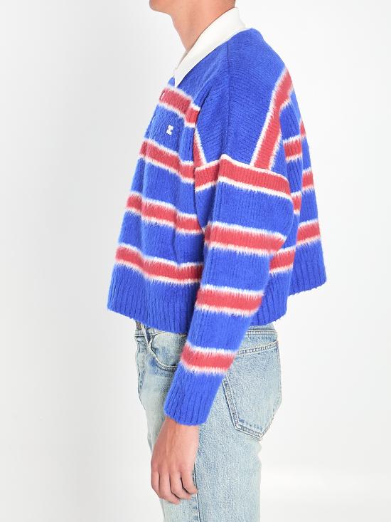 25FW 셀린느 반팔 티셔츠 RY0FQ0ZQJGBT8 blue - CELINE