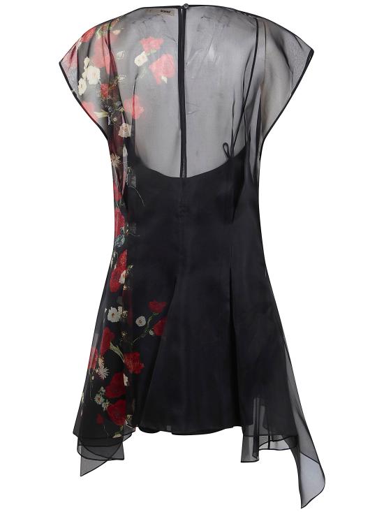 26SS 케이트 미디 원피스 55833431 369 BLACK - KHAITE