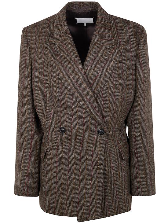 25FW 마르지엘라 자켓 S29BN0413M35607 001F BROWN - MAISON MARGIELA