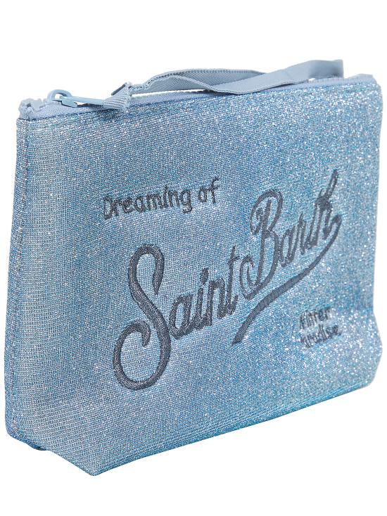 25FW 세인트바쓰 가죽소품 ALI002600299I EMBROIDERED BLUE - MC2 SAINT BARTH