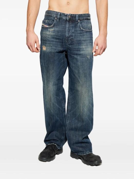 26SS 디젤 스트레이트 팬츠 A115980ADBZ 01 GREY - DIESEL