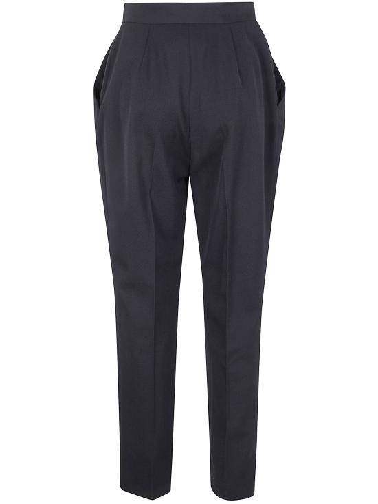 26SS 발망 스트레이트 팬츠 GF1PN190WC09 0PA BLACK - BALMAIN