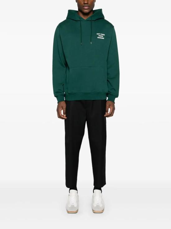26SS 드롤드무슈 후드 티셔츠 PERMHO162CO127098 DARK GREEN - DROLE DE MONSIEUR