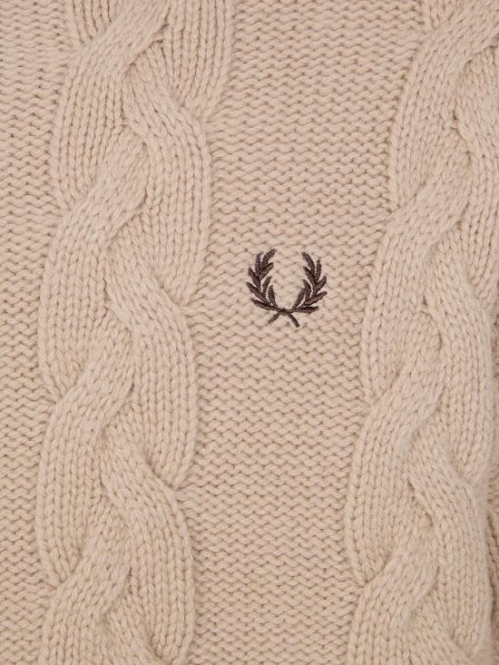 25FW 프레드페리 스웨터 FPK856256 Z19 NUDE NEUTRALS - FRED PERRY