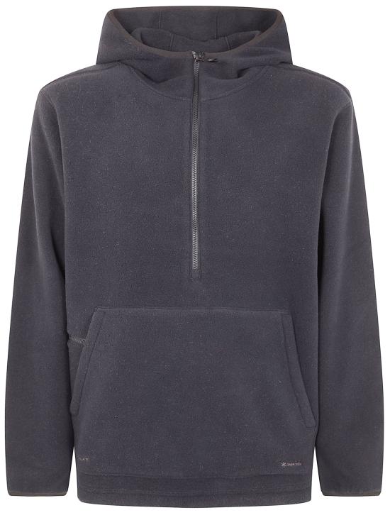 25FW 스노우피크 후드 티셔츠 JK25AU021 BLACK