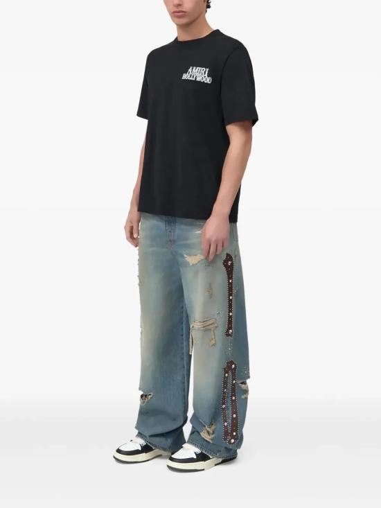 26SS 아미리 반팔 티셔츠 AMTOJR1035 001 BLACK - AMIRI