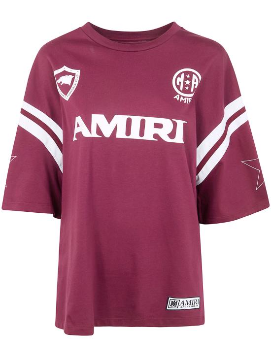 26SS 아미리 반팔 티셔츠 AWTOJR1022 584 RED