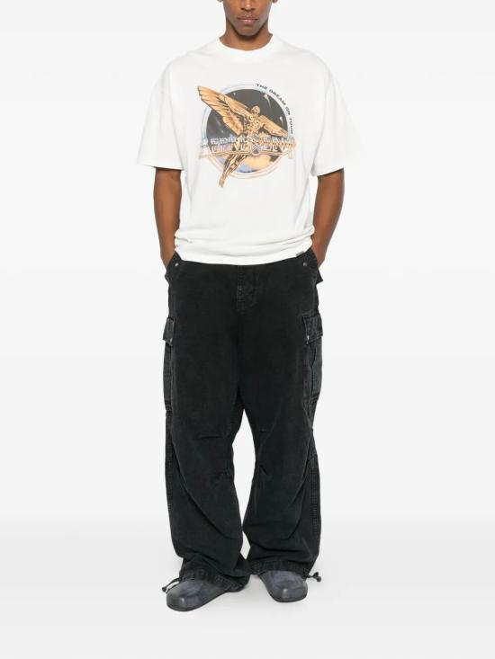 26SS 리프레젠트 반팔 티셔츠 MLM100823 FLAT WHITE - REPRESENT