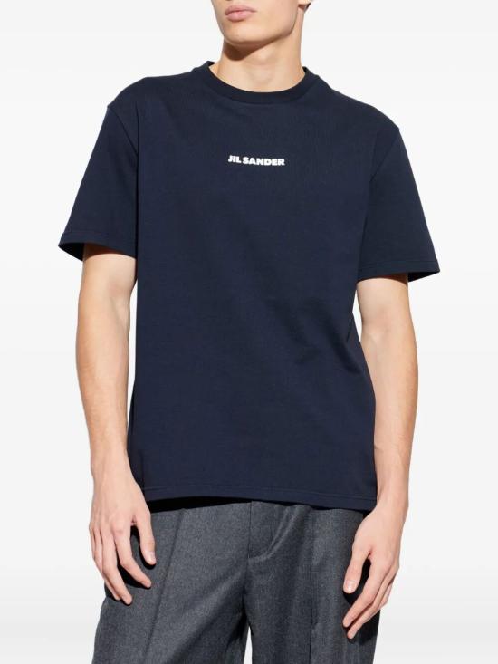 26SS 질샌더 반팔 티셔츠 J22GC0237J20103 401 BLUE - JIL SANDER