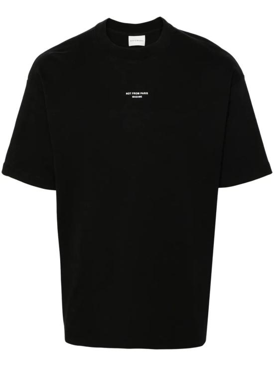 26SS 드롤드무슈 반팔 티셔츠 PERMTS202CO002098 BLACK