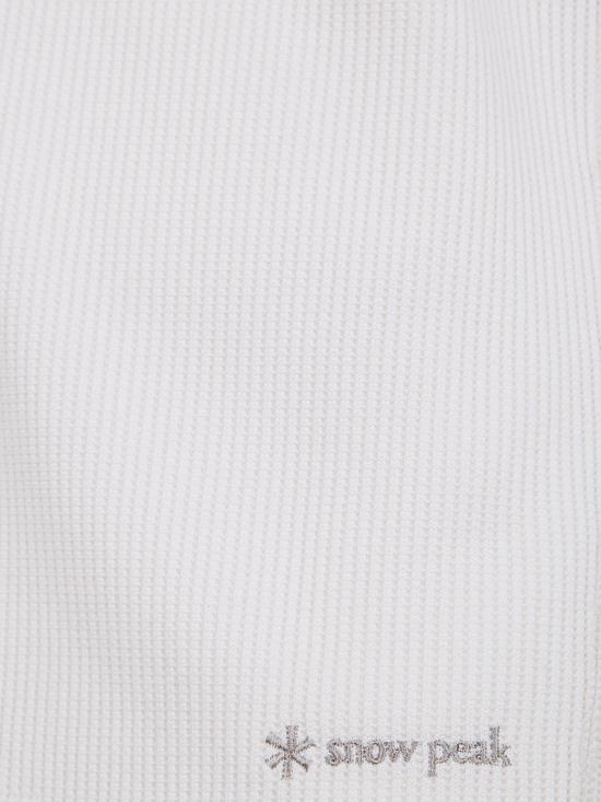 25FW 스노우피크 반팔 티셔츠 TS25AU002 OFF WHITE - SNOW PEAK