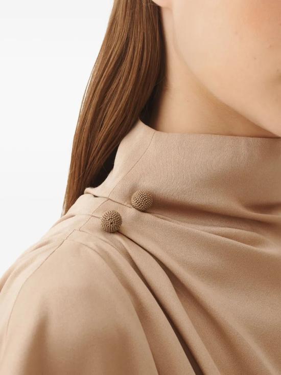 25FW 파비아나 필리피 반팔 티셔츠 TPD215F298L5960157 BEIGE - FABIANA FILIPPI