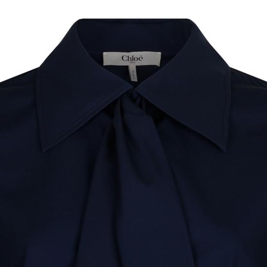 25SS 끌로에 셔츠 25SHT42310CHCR24U1414C3 INK NAVY - CHLOE