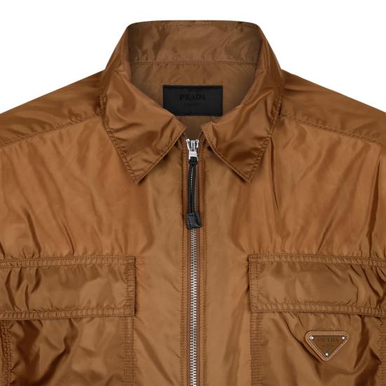  프라다 긴팔 셔츠 SC758SOOO1WQ9F0401 CANNELLA - PRADA