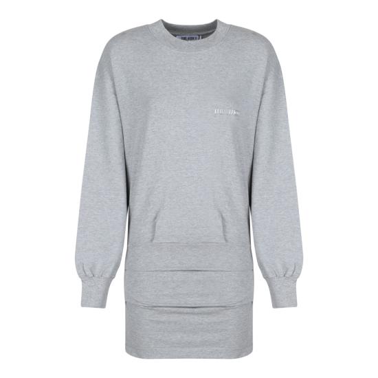  디 아티코 미디 원피스 250WCA00393JJF006AA183 MELANGE GREY