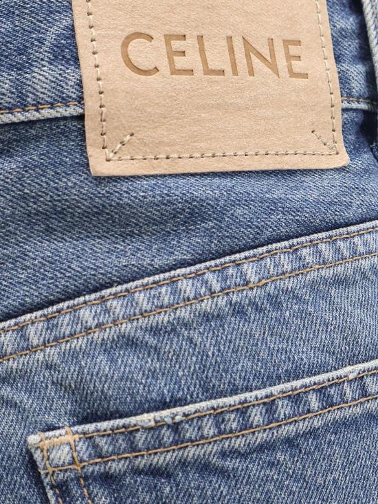 25FW 셀린느 스트레이트 팬츠 RP056662X06WV Denim - CELINE