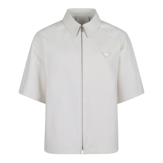  프라다 긴팔 셔츠 UPC222SOOO14ITF0K74 BEIGE