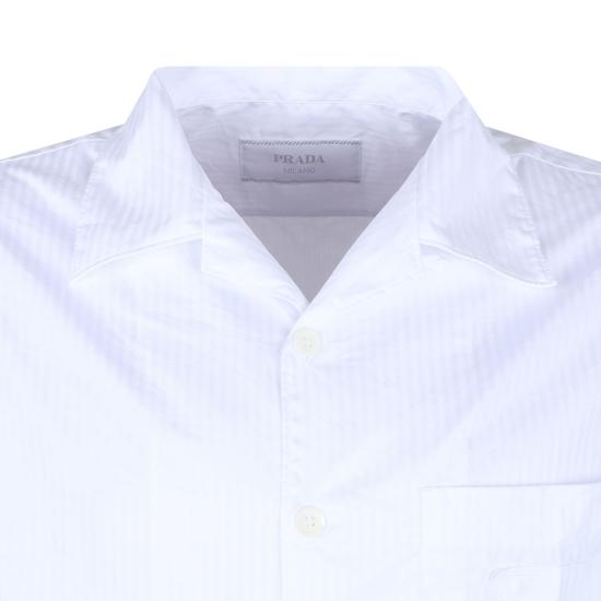  프라다 긴팔 셔츠 UCS414SUMO16CIF0009 WHITE - PRADA