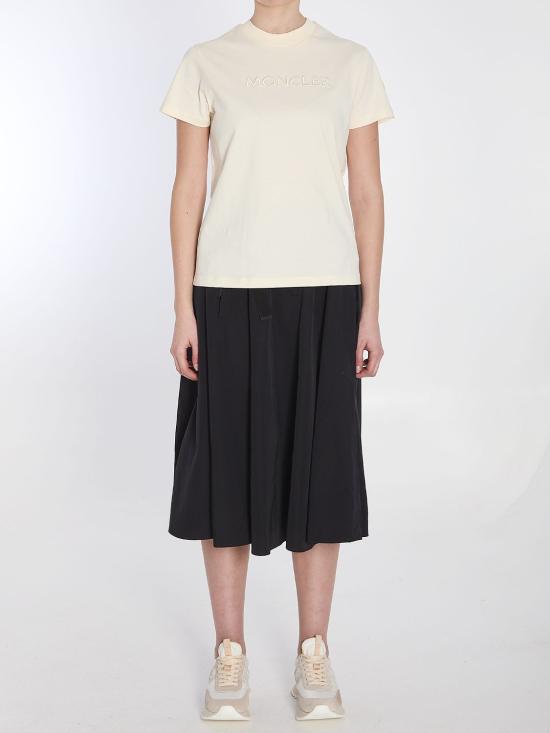  몽클레어 반팔 티셔츠 8C0000889AUO037 WHITE - MONCLER