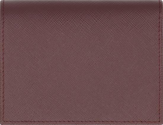 25FW 프라다 가죽소품 1MV204QHHF0007 Burgundy - PRADA