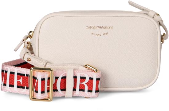 25FW 엠포리오 아르마니 크로스백 EW000537AF12103M0034 White - EMPORIO ARMANI