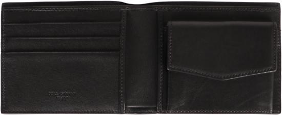 26SS 돌체앤가바나 로고 플레이트 레더 반지갑 BP3102AU99480999 black - DOLCE & GABBANA