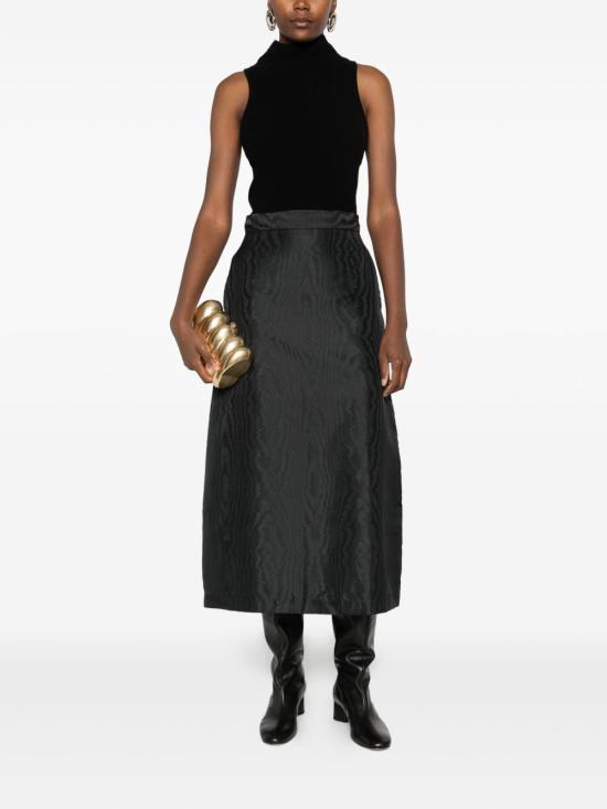 25FW 루나티카 밀라노 롱 스커트 ALINEMOIRESOFTBLACK - LUNATICA MILANO 