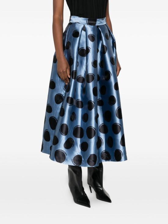 25FW 루나티카 밀라노 스커트 LUNA88MOIREPOISAZUR CLEAR BLUE - LUNATICA MILANO 