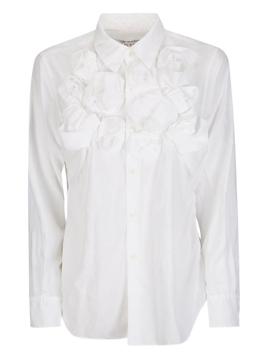 25FW 꼼데가르송 셔츠 RPB0042 WHITE