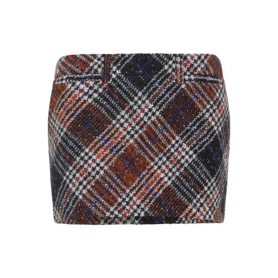 25FW 미소니 숏 스커트 DS25WH14BC005NSM9UA RED - MISSONI