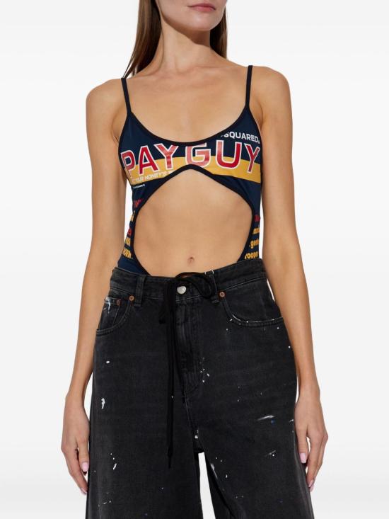 25FW 디스퀘어드2 반팔 티셔츠 S73NA0084DTJ012961 BLUE - DSQUARED2