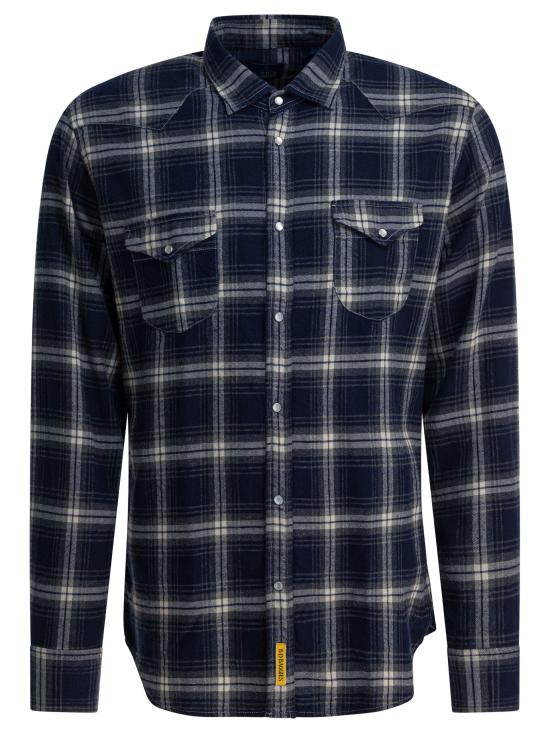 25FW BD BAGGIES 긴팔 셔츠 TEXASB2502601 BLUE