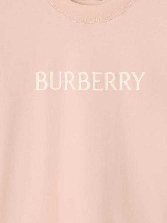 26SS 버버리 로고 코튼 티셔츠 8118976C2989 LILAC - BURBERRY