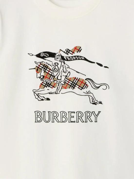 26SS 버버리 반팔 티셔츠 8121038B7078 WHITE - BURBERRY