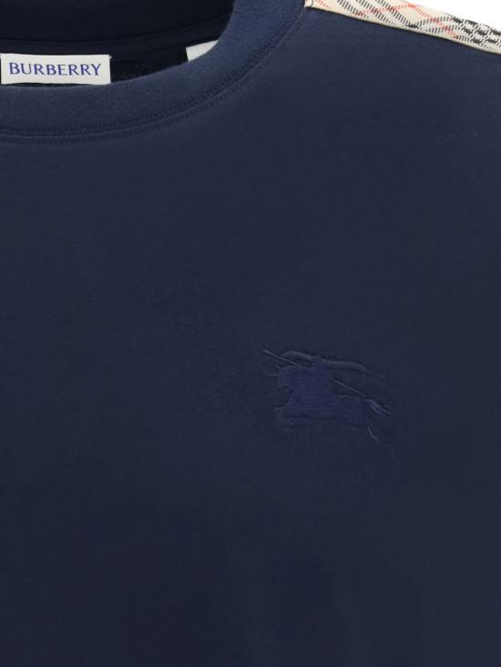 26SS 버버리 반팔 티셔츠 8123257A1222 BLUE - BURBERRY