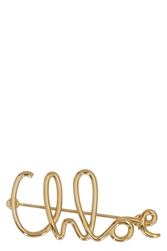 26SS 끌로에 브로치 CH26SJC02CB79DC GOLDEN - CHLOE