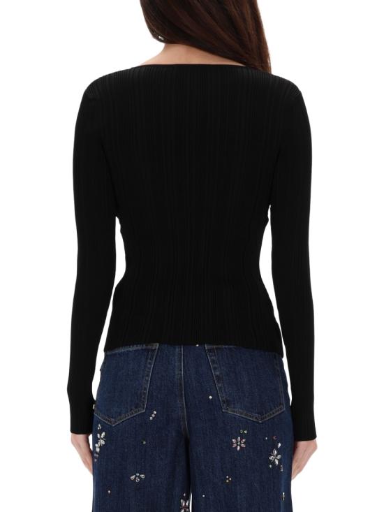 25FW 셀프 포트레이트 반팔 티셔츠 AW25042TBBLACK - SELF PORTRAIT