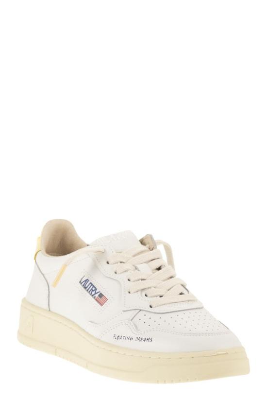 26SS 오트리 스니커즈 AULWDL02 WHITE YELLOW - AUTRY