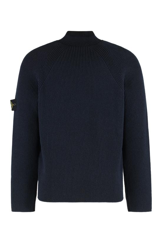 25FW 스톤 아일랜드 스웨터 S155100024S00L7V0020 blue - STONE ISLAND