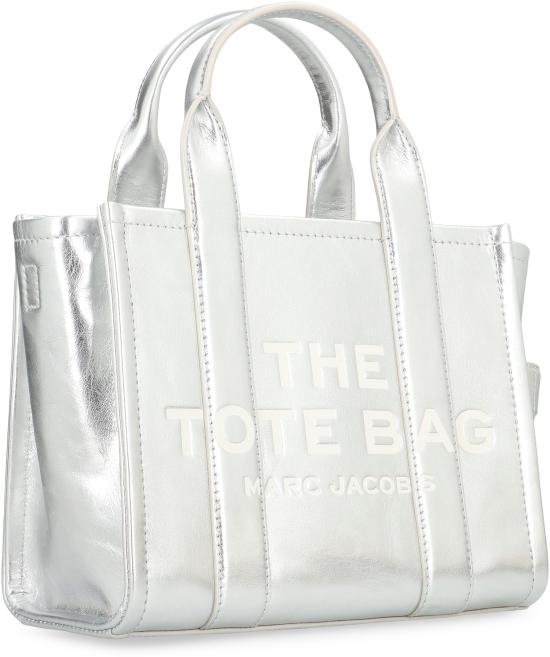  마크제이콥스 메탈릭 스몰 토트백 2F3HTT004H01039 Silver - MARC JACOBS