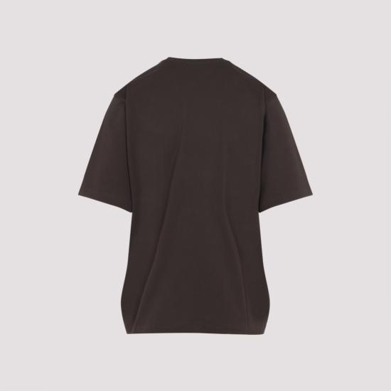 26SS 더프랭키샵 반팔 티셔츠 TSFS044222 200 BROWN - THE FRANKIE SHOP