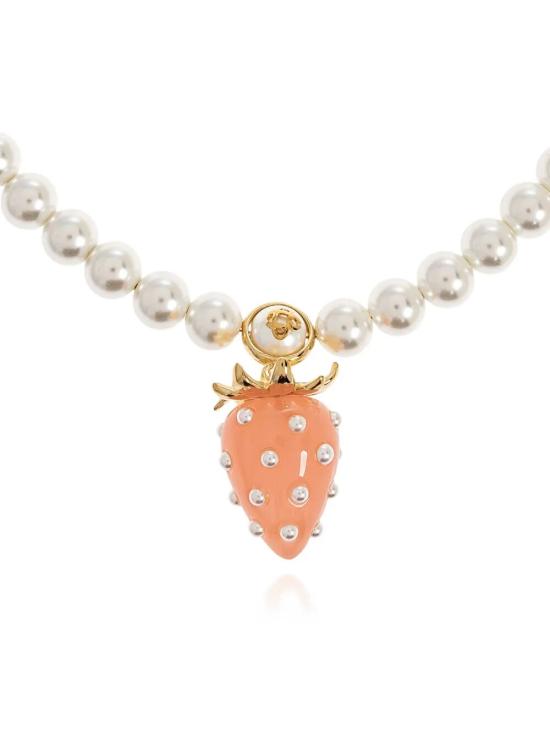 26SS 카사블랑카 네크리스 ASP26JW36901 GOLD METALLIC - CASABLANCA