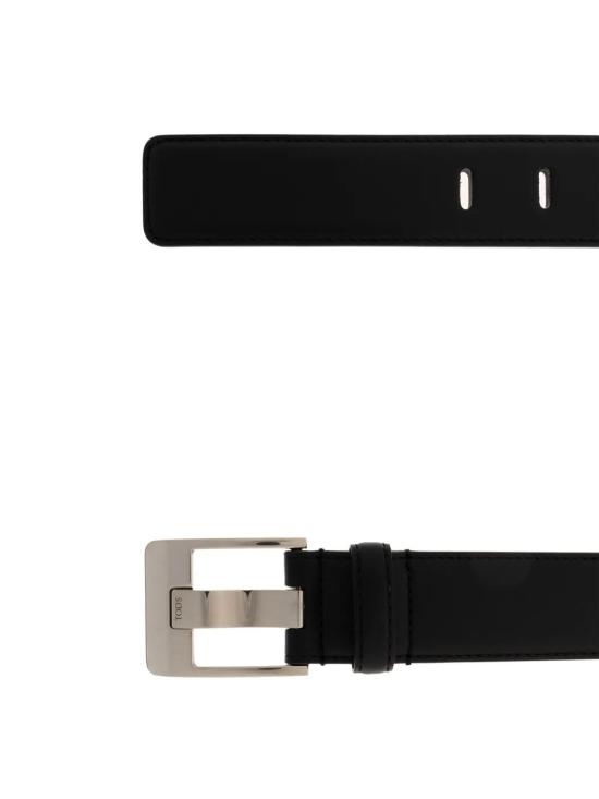 26SS 토즈 가죽 벨트 XCMCQU60100RLX B999 BLACK - TODS