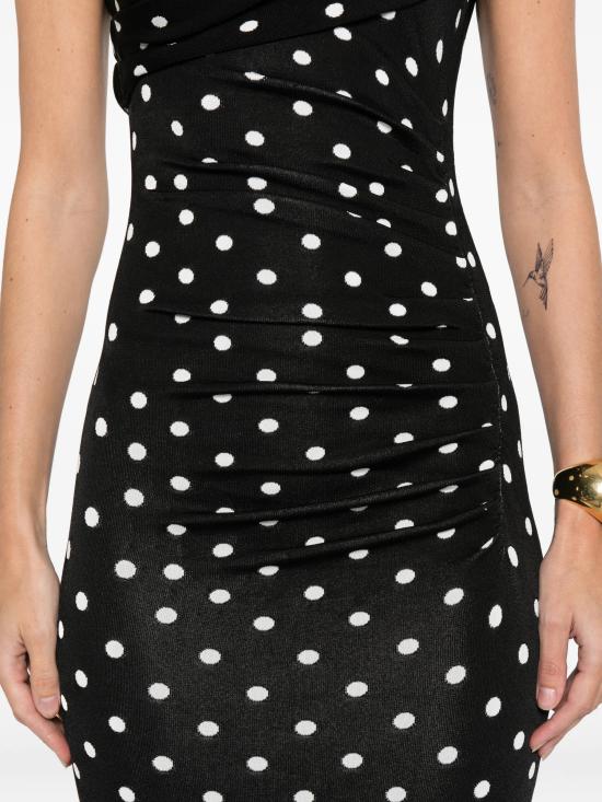 26SS 셀프 포트레이트 미디 원피스 RS26108MABBLACK - SELF PORTRAIT