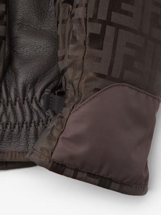 25FW 펜디 장갑 FAC087AT91F1T6H BROWN - FENDI