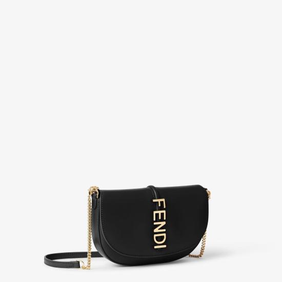 25FW 펜디 라프리마 체인 숄더백 8M0529ANSSF0KUR BLACK - FENDI