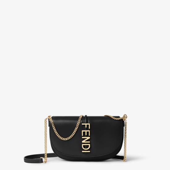 25FW 펜디 라프리마 체인 숄더백 8M0529ANSSF0KUR BLACK - FENDI