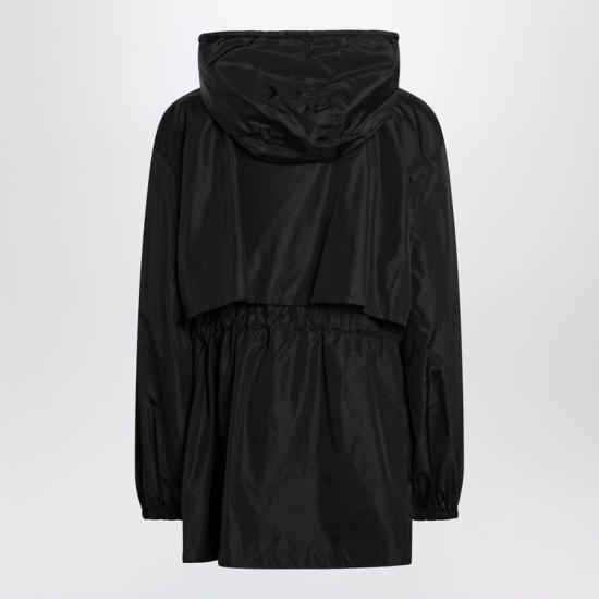 25FW 버버리 웨이스트 스트링 후드 자켓 8113522166468 A1189 BLACK - BURBERRY