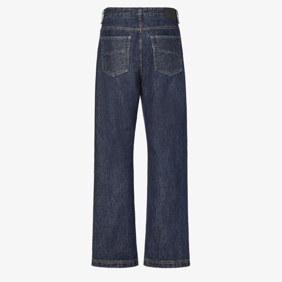 26SS 펜디 스트레이트 팬츠 FLP302AW82 F0QA2 BLUE - FENDI